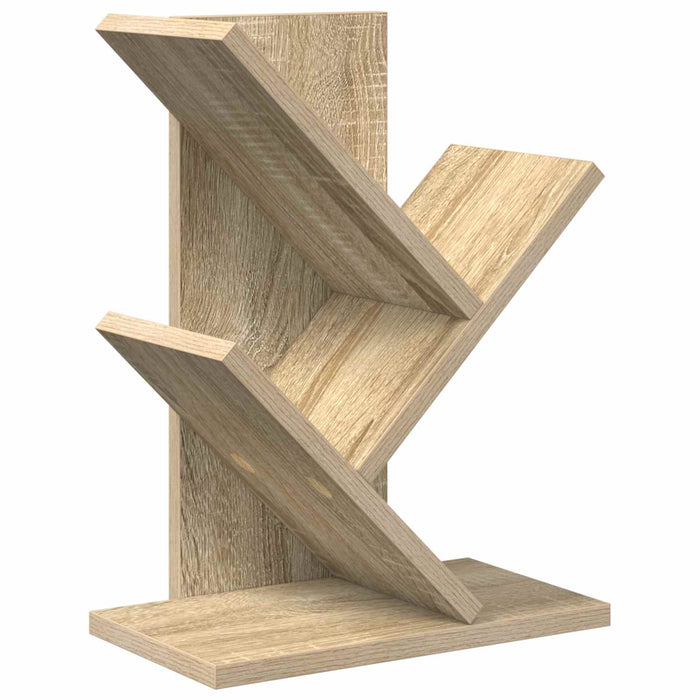 Raft de cărți în formă de copac cu 3 etaje 30 x 18 x 40 cm - WALTI WALTI