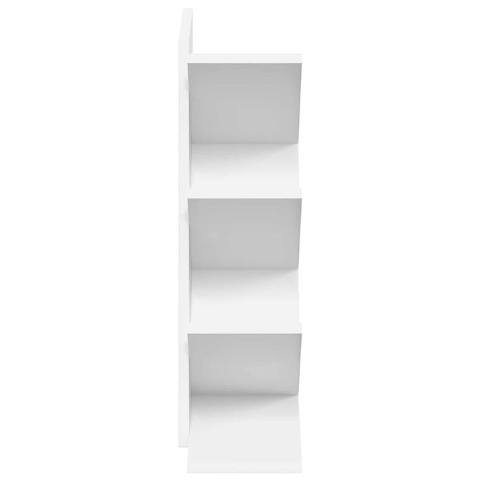 Raft de cărți în formă de copac 4 niveluri 30 x 18 x 60 cm Alb - WALTI WALTI