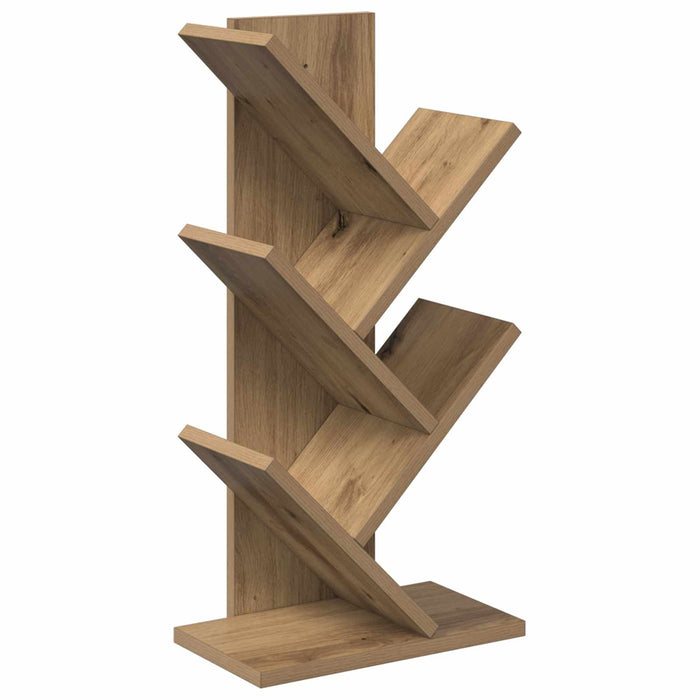 Raft pentru cărți cu 4 etaje 30 x 18 x 60 cm Lemn prelucrat - WALTI WALTI