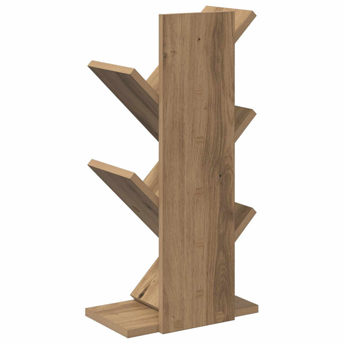 Raft pentru cărți cu 4 etaje 30 x 18 x 60 cm Lemn prelucrat - WALTI WALTI