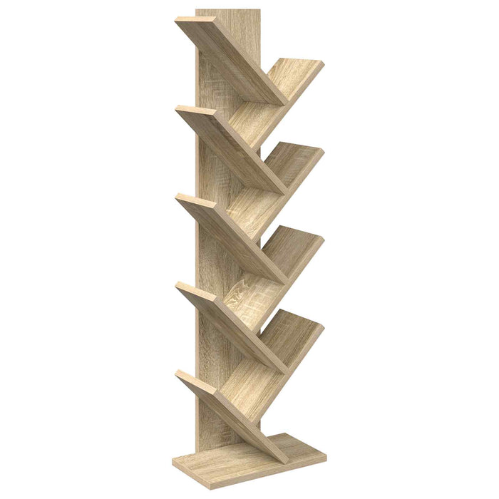 Raft pentru cărți cu 6 etaje 30 x 18 x 100 cm Lemn prelucrat - WALTI WALTI