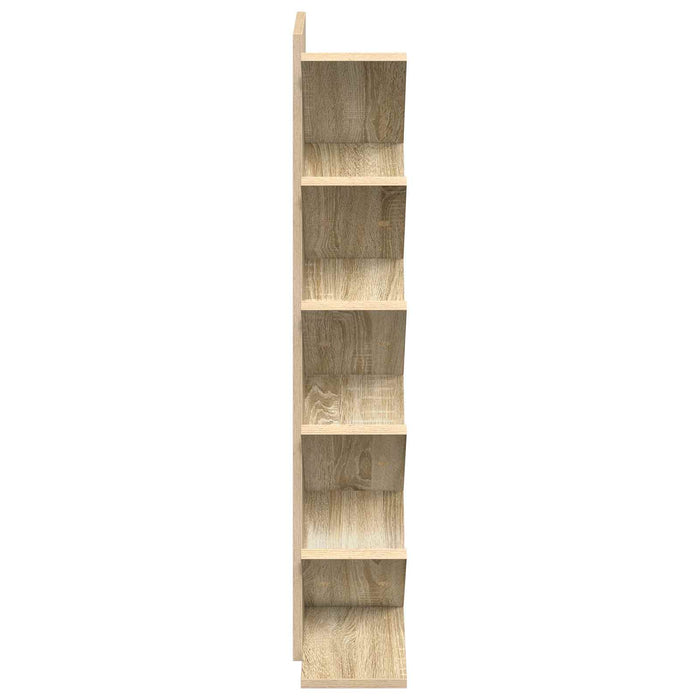 Raft pentru cărți cu 6 etaje 30 x 18 x 100 cm Lemn prelucrat - WALTI WALTI