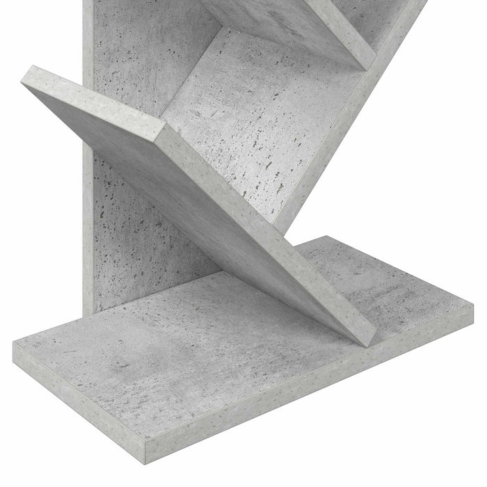 Bibliotecă în formă de copac cu 6 niveluri 30 x 18 x 100 cm - WALTI WALTI