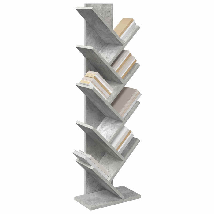 Bibliotecă în formă de copac cu 6 niveluri 30 x 18 x 100 cm - WALTI WALTI