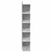 Bibliotecă în formă de copac cu 6 niveluri 30 x 18 x 100 cm - WALTI WALTI