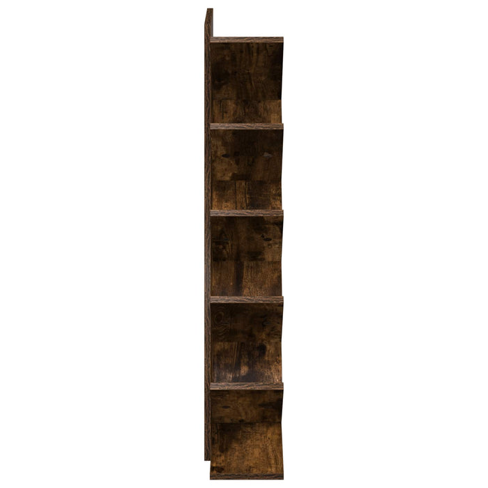 Raft pentru cărți cu 6 etaje 30 x 18 x 100 cm Lemn prelucrat - WALTI WALTI