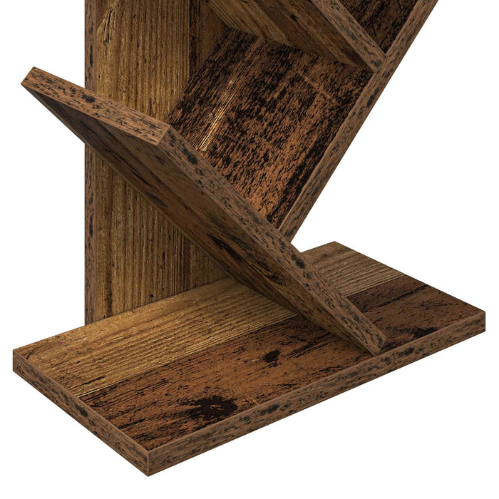 Raft pentru cărți cu 6 etaje 30 x 18 x 100 cm Lemn prelucrat - WALTI WALTI