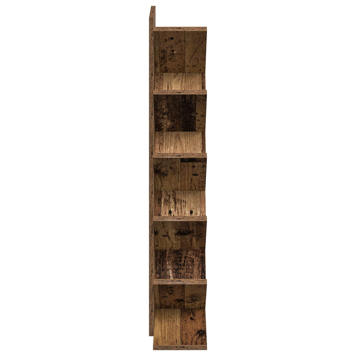 Raft pentru cărți cu 6 etaje 30 x 18 x 100 cm Lemn prelucrat - WALTI WALTI