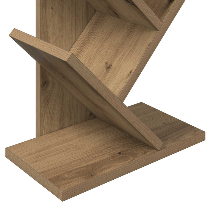Raft pentru cărți cu 6 etaje 30 x 18 x 100 cm Lemn prelucrat - WALTI WALTI