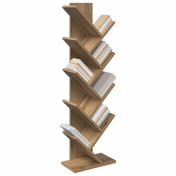 Raft pentru cărți cu 6 etaje 30 x 18 x 100 cm Lemn prelucrat - WALTI WALTI