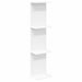 Raft de perete Alb 25 x 15 x 100 cm Lemn prelucrat - WALTI WALTI