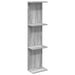Raft de perete Sonoma gri 25 x 15 x 100 cm Lemn prelucrat - WALTI WALTI