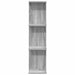 Raft de perete 2 pcs Sonoma gri 25 x 15 x 100 cm Lemn prelucrat - WALTI WALTI