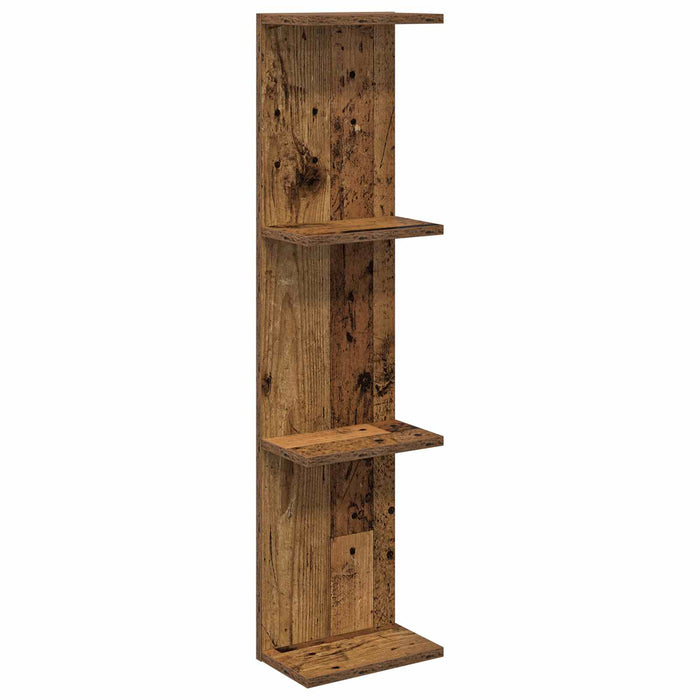 Raft de perete Lemn vechi 25 x 15 x 100 cm Lemn prelucrat - WALTI WALTI