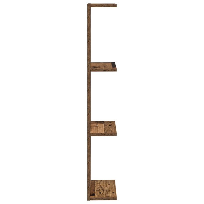 Raft de perete Lemn vechi 25 x 15 x 100 cm Lemn prelucrat - WALTI WALTI