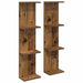 Raft de perete 2 pcs Lemn vechi 25 x 15 x 100 cm Lemn prelucrat - WALTI WALTI