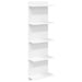 Raft de perete Alb 30 x 15 x 100 cm Lemn prelucrat - WALTI WALTI