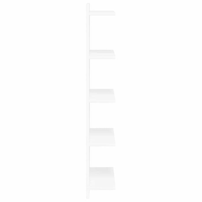 Raft de perete 2 pcs Alb 30 x 15 x 100 cm Lemn prelucrat - WALTI WALTI