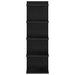 Raft de perete 2 pcs Stejar Negru 30 x 15 x 100 cm - WALTI WALTI