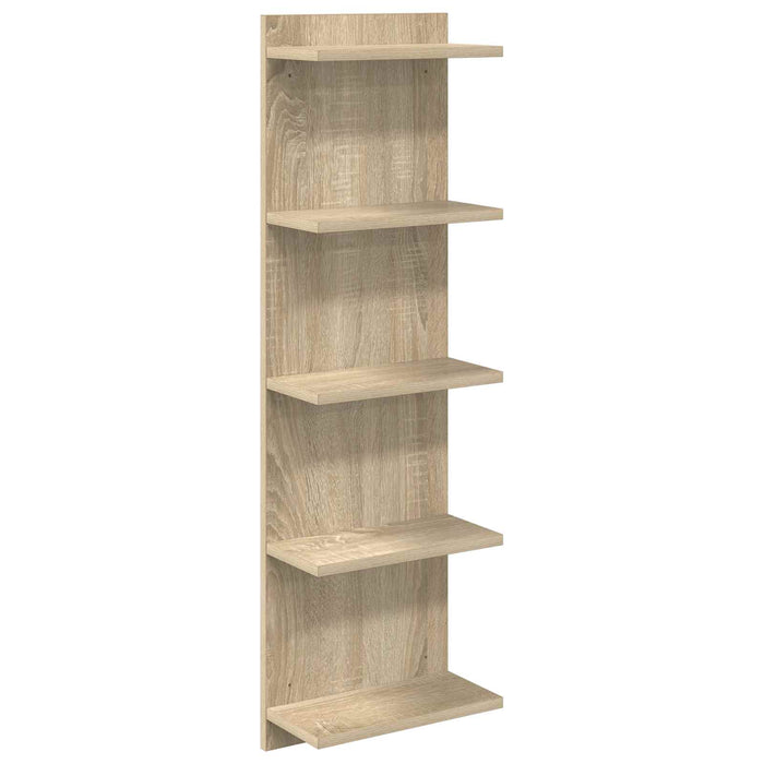 Raft de perete Stejar Sonoma 30 x 15 x 100 cm Lemn prelucrat - WALTI WALTI