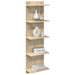 Raft de perete 2 pcs Stejar Sonoma 30 x 15 x 100 cm - WALTI WALTI