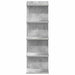 Raft de perete Gri Beton 30 x 15 x 100 cm Lemn prelucrat - WALTI WALTI