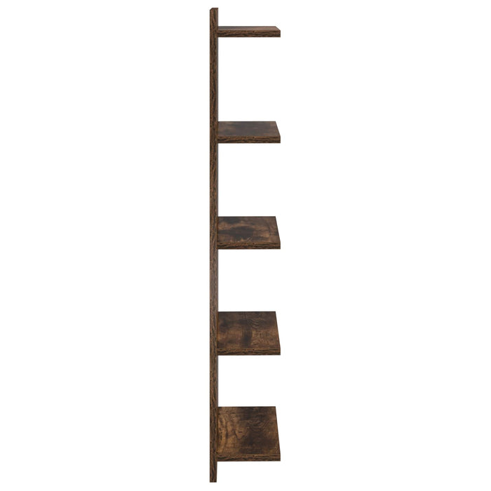 Raft de perete 2 buc. Stejar fumuriu 30 x 15 x 100 cm - WALTI WALTI