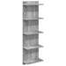 Raft de perete Sonoma gri 30 x 15 x 100 cm Lemn prelucrat - WALTI WALTI