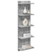 Raft de perete Sonoma gri 30 x 15 x 100 cm Lemn prelucrat - WALTI WALTI