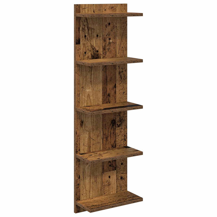Raft de perete Lemn vechi 30 x 15 x 100 cm Lemn prelucrat - WALTI WALTI