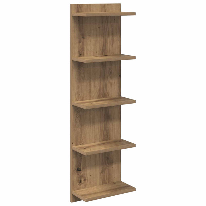 Raft de perete Stejar Artizanal 30 x 15 x 100 cm Lemn prelucrat - WALTI WALTI