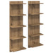 Raft de perete 2 pcs Stejar Artizanal 30 x 15 x 100 cm - WALTI WALTI
