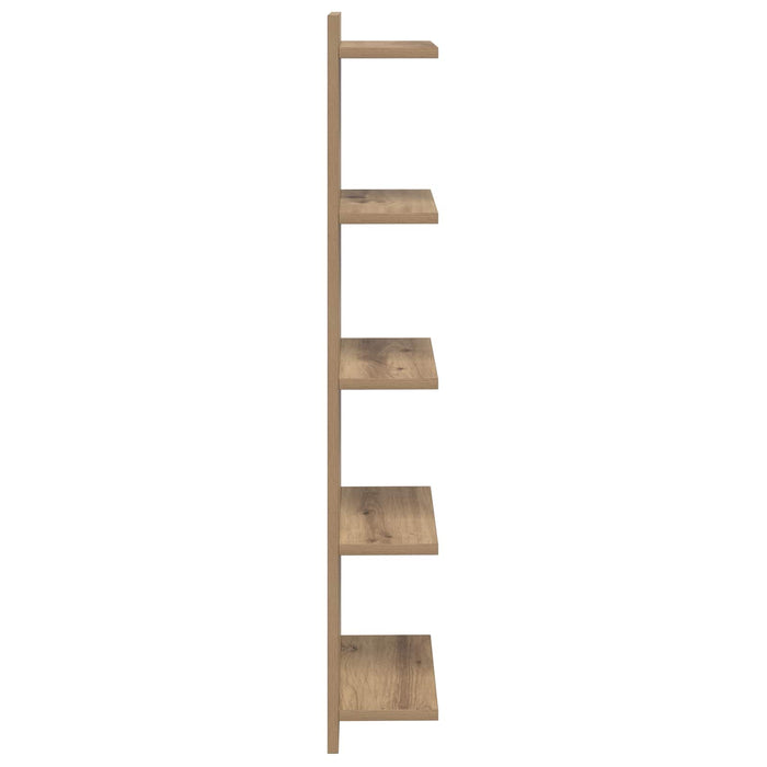 Raft de perete 2 pcs Stejar Artizanal 30 x 15 x 100 cm - WALTI WALTI