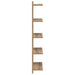 Raft de perete 2 pcs Stejar Artizanal 30 x 15 x 100 cm - WALTI WALTI