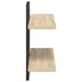 Rafturi suspendate Stejar Sonoma 40 x 15 x 40 cm Lemn prelucrat - WALTI WALTI
