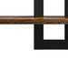 Rafturi suspendate Stejar fumuriu 40 x 15 x 40 cm - WALTI WALTI