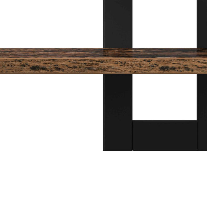 Rafturi suspendate Lemn vechi 40 x 15 x 40 cm Lemn prelucrat - WALTI WALTI