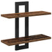 Rafturi suspendate Lemn vechi 40 x 15 x 40 cm Lemn prelucrat - WALTI WALTI