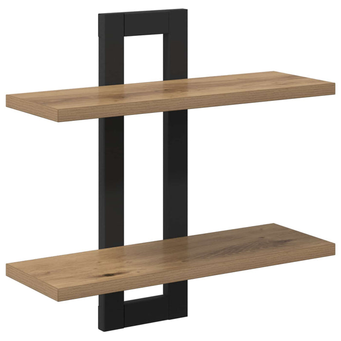 Rafturi suspendate Stejar Artizanal 40 x 15 x 40 cm - WALTI WALTI