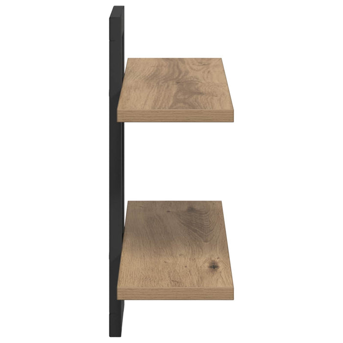 Rafturi suspendate Stejar Artizanal 40 x 15 x 40 cm - WALTI WALTI