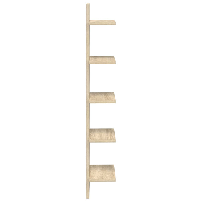 Raft de perete Stejar Sonoma 22 x 15 x 100 cm Lemn prelucrat WALTI