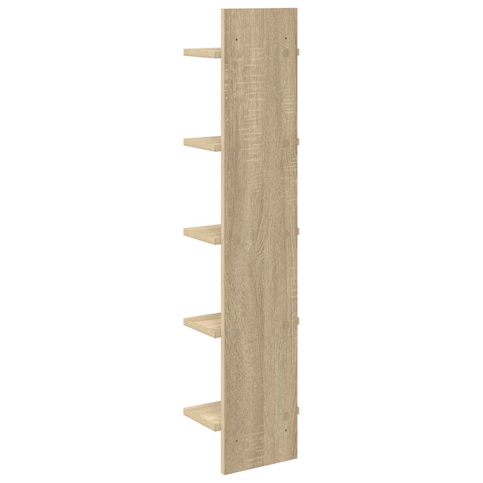 Raft de perete 2 pcs Stejar Sonoma 22 x 15 x 100 cm WALTI