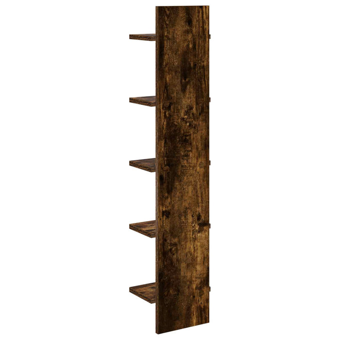 Raft de perete Stejar fumuriu 22 x 15 x 100 cm Lemn prelucrat WALTI