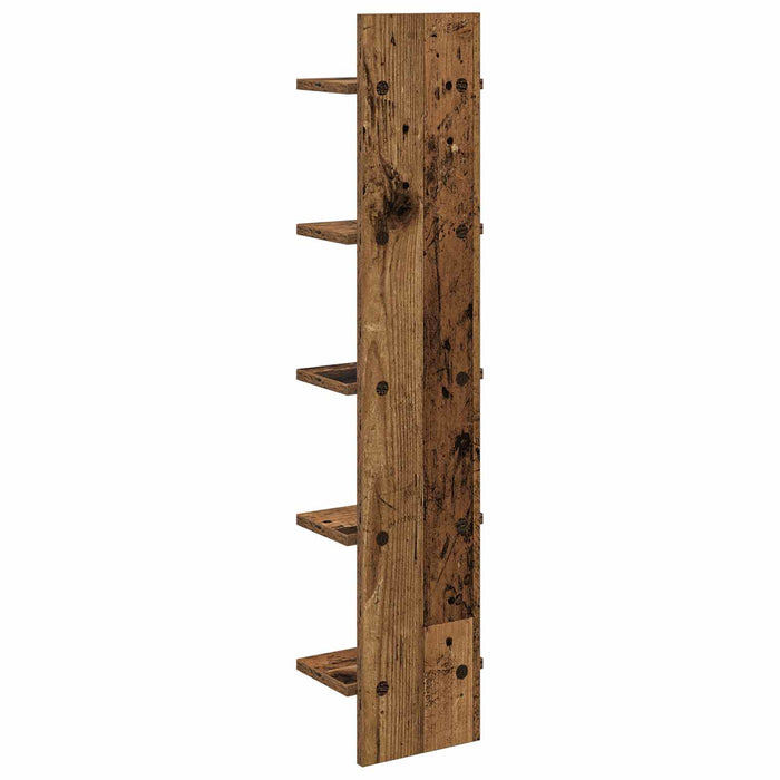 Raft de perete 2 pcs Lemn vechi 22 x 15 x 100 cm Lemn prelucrat WALTI