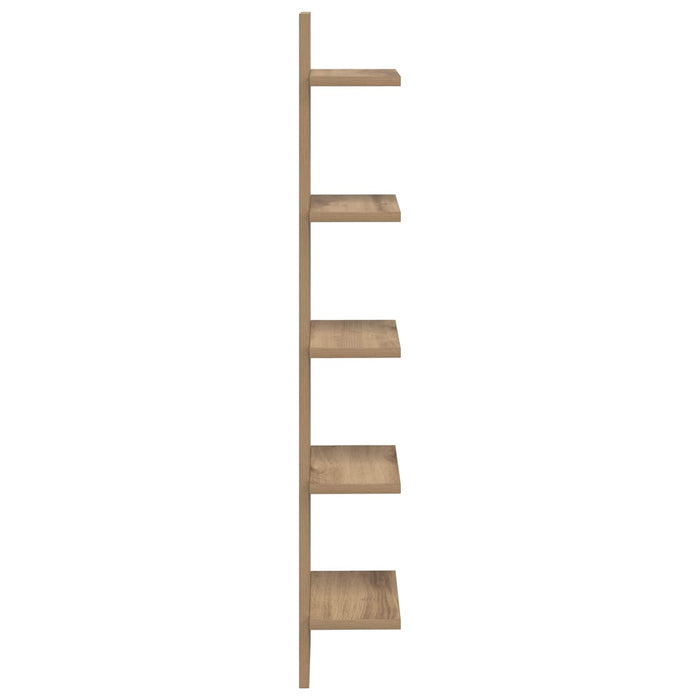 Raft de perete 2 pcs Stejar Artizanal 22 x 15 x 100 cm WALTI