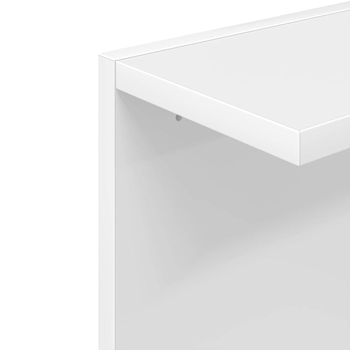 Raft de perete 2 pcs Alb 22 x 15 x 100 cm Lemn prelucrat - WALTI WALTI
