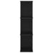 Raft de perete 2 pcs Stejar Negru 22 x 15 x 100 cm - WALTI WALTI