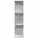 Raft de perete Gri Beton 22 x 15 x 100 cm Lemn prelucrat - WALTI WALTI