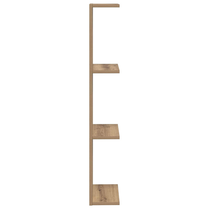 Raft de perete Stejar Artizanal 22 x 15 x 100 cm Lemn prelucrat - WALTI WALTI