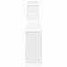 Raft de perete Alb 130 x 10 x 50 cm Lemn prelucrat - WALTI WALTI